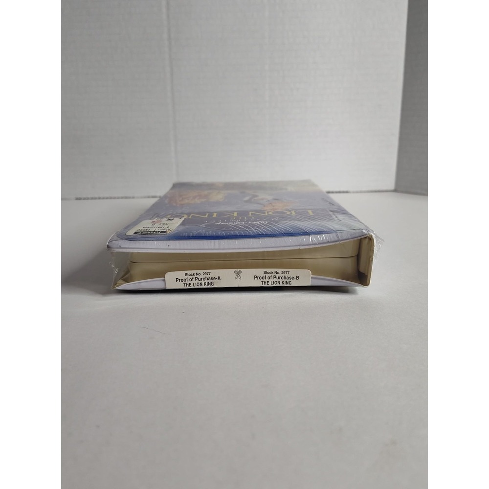 The Lion King - New Sealed! VHS Disney 1995 Video Tape Masterpiece VTG Clamshell - Picture 2 of 4